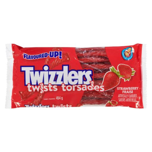 Picture of TWIZZLERS LICORICE - STRAWBERRY - PARTY PACK 454GR                         