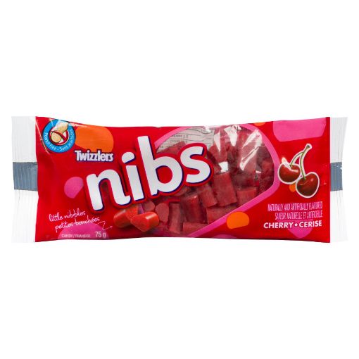 Picture of TWIZZLERS NIBS - CHERRY 75GR                                               