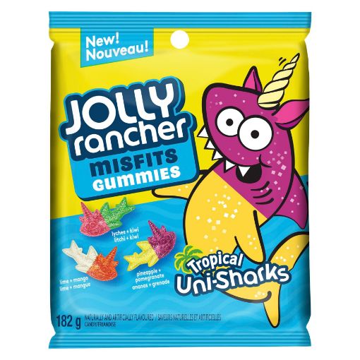Picture of JOLLY RANCHER MISFITS TROPICAL UNI-SHARKS 182GR                            