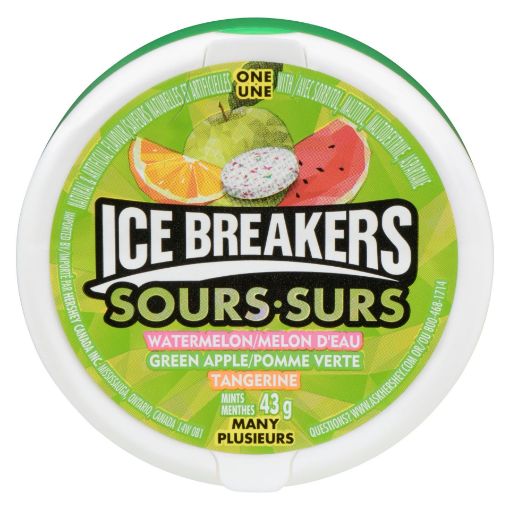 Picture of ICE BREAKERS - FRUIT SOURS 43GR