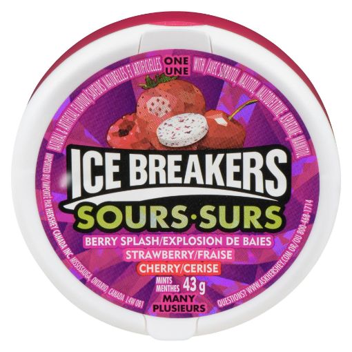 Picture of ICE BREAKERS - BERRY SOURS 43GR                                            