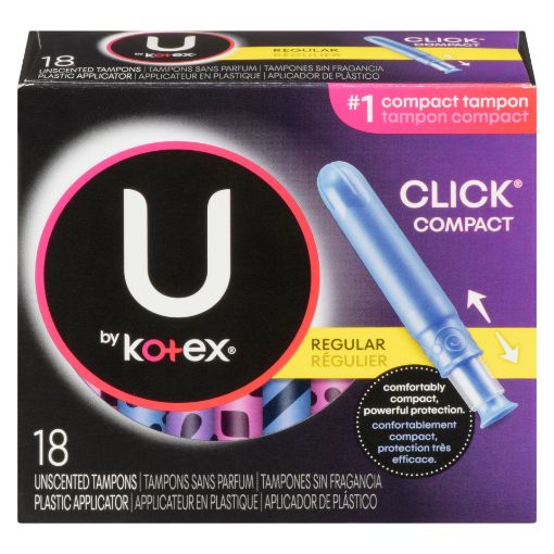 Picture of U BY KOTEX TAMPON - REGULAR 18S                                            