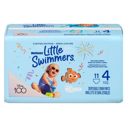 Picture of HUGGIES LITTLE SWIMMERS SWIM PANTS MED 11S                                 