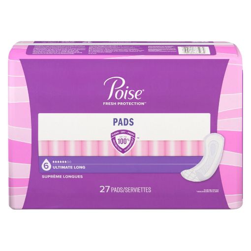 Picture of POISE PADS - ULTIMATE - LONG 27S
