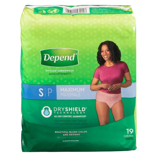 Picture of DEPEND FRESH PROTECTION UNDERWEAR FOR WOMEN - MAXIMUM - S 19S