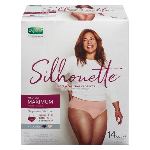 Pharmasave  Shop Online for Health, Beauty, Home & more. DEPEND WOMEN  UNDERWEAR - SILHOUETTE - M 14S