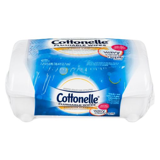 Picture of COTTONELLE MOIST WIPES - TUB 42S                                           