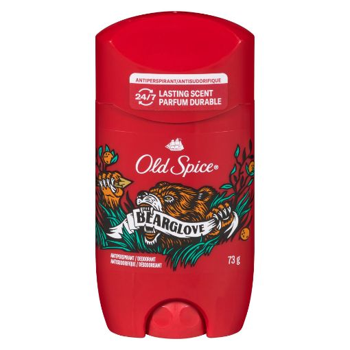 Picture of OLD SPICE WILD COLLECTION ANTIPERSPIRANT - BEARGLOVE 73GR