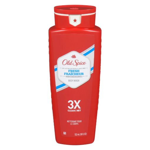 Picture of OLD SPICE HIGH ENDURANCE BODY WASH - FRESH 532ML                           