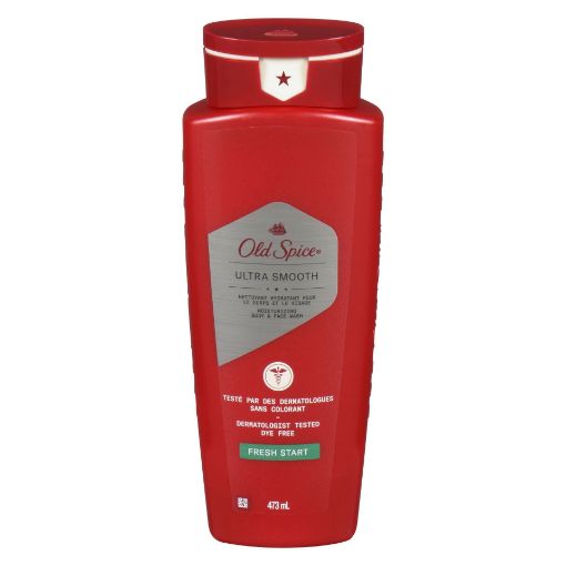 Picture of OLD SPICE ULTRA SMOOTH BODY WASH - FRESH START 473ML                       