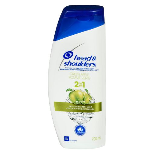 Picture of HEAD and SHOULDERS SHAMPOO 2IN1 - GREEN APPLE 700ML