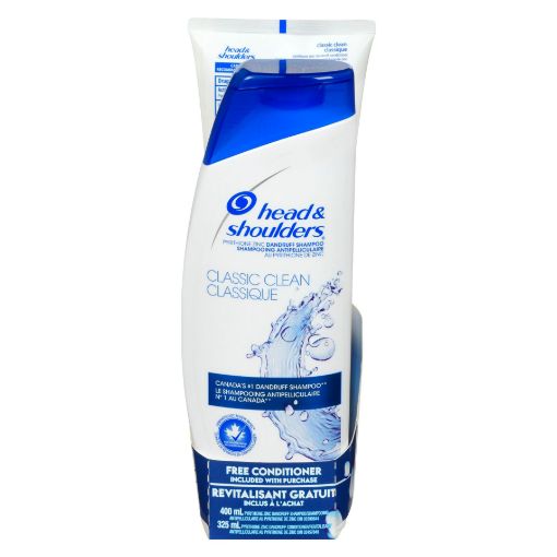 Picture of HEAD and SHOULDERS CLASSIC CLEAN SHAMPOO 400ML + CONDITIONER 325ML