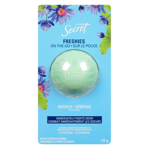 Picture of SECRET INVISIBLE SOLID BALL FRESHIES - COOL WATERLILY 14GR                 