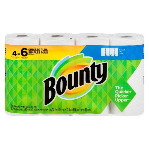 Picture of BOUNTY 4=6 GIANT ROLL SAS 4S                                               