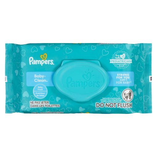 Picture of PAMPERS WIPES COMPLETE CLEAN SCENTED FITMENT 1X 72S