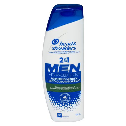 Picture of HEAD and SHOULDERS FOR MEN 2IN1 SHAMPOO REFRESHING MENTHOL 380ML