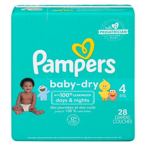 Picture of PAMPERS BABYDRY SIZE 4 JUMBO 28S                                           
