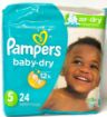Picture of PAMPERS BABYDRY SIZE 5 JUMBO 24S                                           