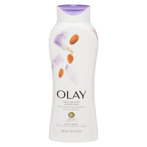Picture of OLAY BODY WASH - DAILY MOISTURE ALMOND MILK 364ML                          