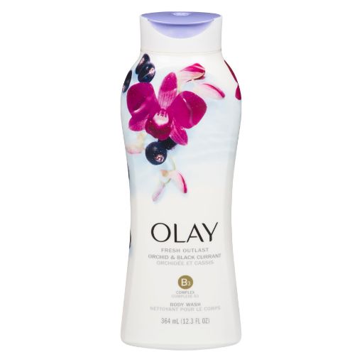 Picture of OLAY BODY WASH - FRESH OUTLAST ORCHID and BLACK CURRANT 364ML