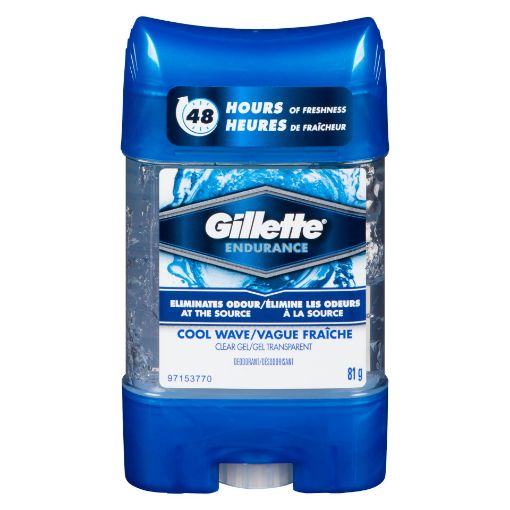 Picture of GILLETTE CLEAR GEL DEODORANT - COOL WAVE 81GR                              