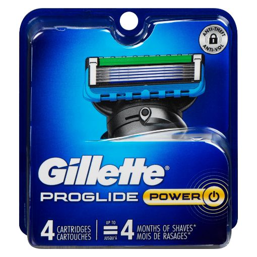 Picture of GILLETTE FUSION 5 PROGLIDE POWER REFILL 4S                                 