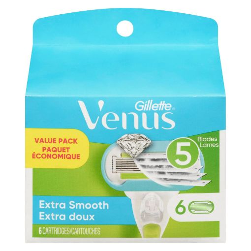 Picture of GILLETTE VENUS - SHAVE CARTRIDGE EXTRA SMOOTH 6S                           