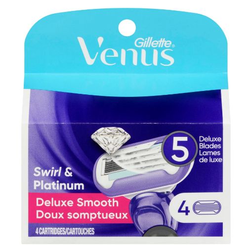 Picture of GILLETTE VENUS DELUXE SMOOTH SWIRL CARTRIDGES 4S