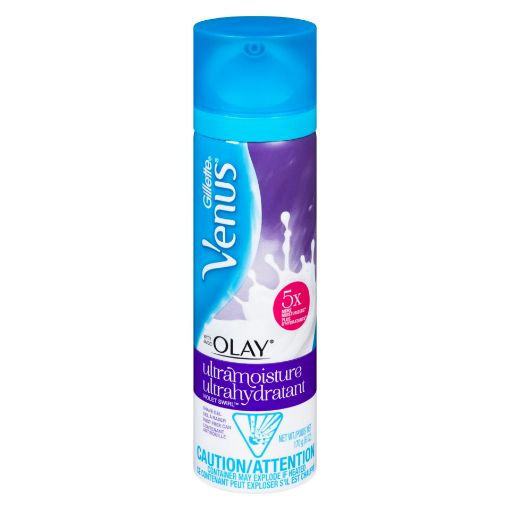 Picture of GILLETTE VENUS WITH OLAY ULTRA MOISTURE VIOLET SWIRL SHAVE GEL 170GR       