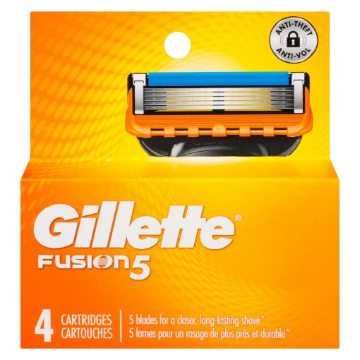 Picture of GILLETTE FUSION 5 CARTRIDGES 4S