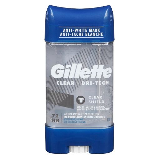 Picture of GILLETTE CLEAR GEL ANTIPERSPIRANT DEODORANT - UNDEFEATED 108GR             
