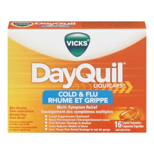 Picture of VICKS DAYQUIL COLD - NO FLAVOR OR SCENT  16S                               