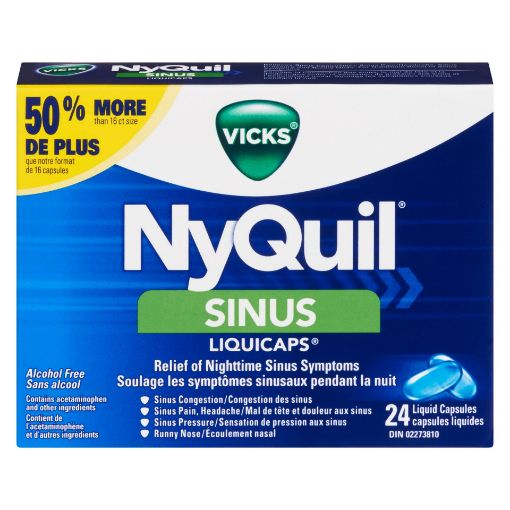 Picture of VICKS NYQUIL SINUS  24S                                                    