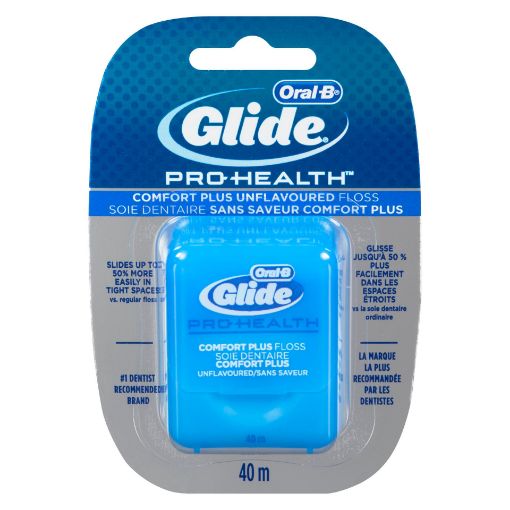Picture of ORAL-B GLIDE PRO-HEALTH COMFORT PLUS FLOSS - UNFLAVOURED 40M               