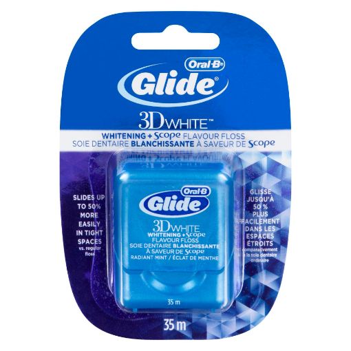 Picture of ORAL-B GLIDE 3D WHITE FLOSS - WHITENING + SCOPE 35M