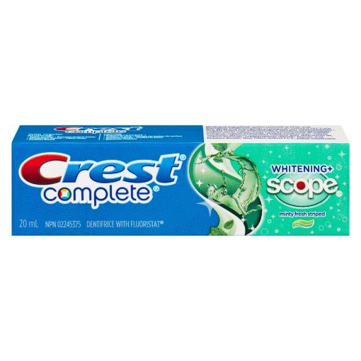Picture of CREST WHITENING PLUS SCOPE TOOTHPASTE 20ML                                 