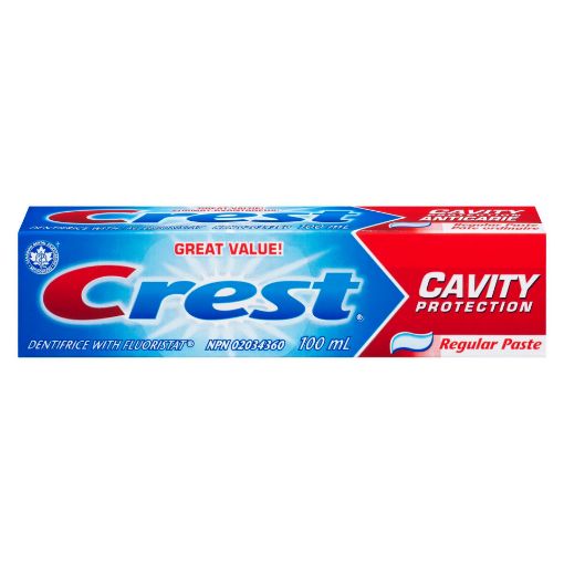 Picture of CREST CAVITY PROTECTION TOOTHPASTE - REGULAR 100ML                         