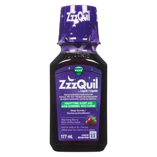 Picture of ZZZQUIL SLEEP AID NIGHTIME 177ML                  