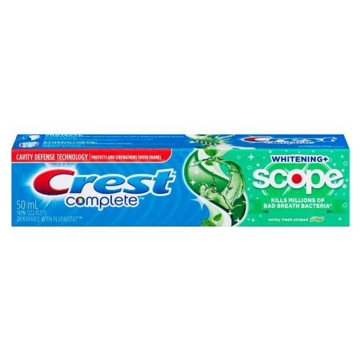 Picture of CREST COMPLETE WHITENING and SCOPE PASTE 50ML