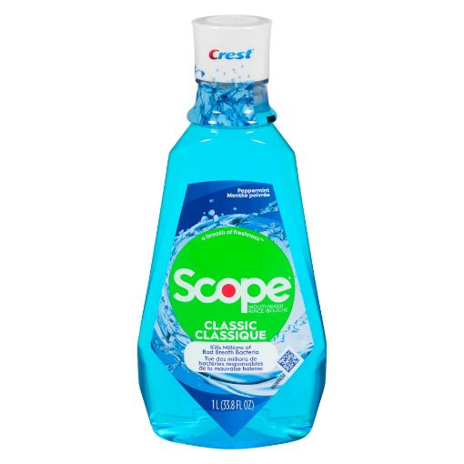 Picture of SCOPE CLASSIC MOUTHWASH - COOL PEPPERMINT 1LT