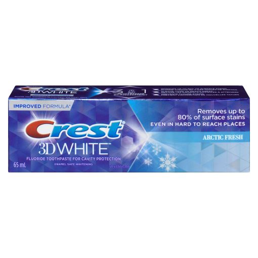 Picture of CREST 3DWHITE TOOTHPASTE ARCTIC FRESH 65ML                                 