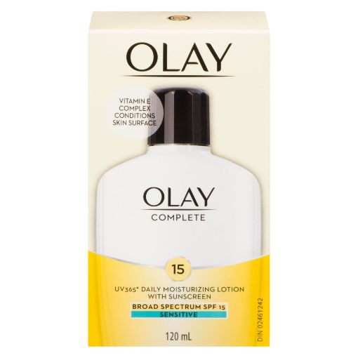 Picture of OLAY COMPLETE DAILY MOISTURIZING LOTION - SPF15 - SENSITIVE 120ML