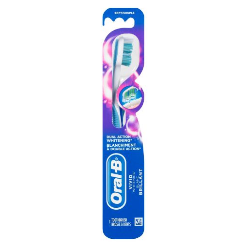 Picture of ORAL-B 3D WHITE TOOTHBRUSH - VIVID WHITENING - 35 SOFT