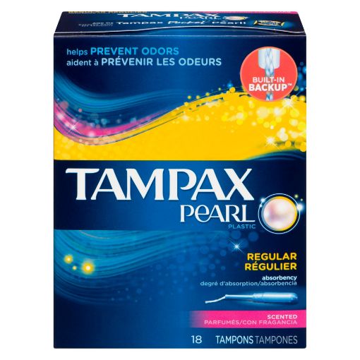 Picture of TAMPAX PEARL TAMPONS - REGULAR - FRESH 18S                                 