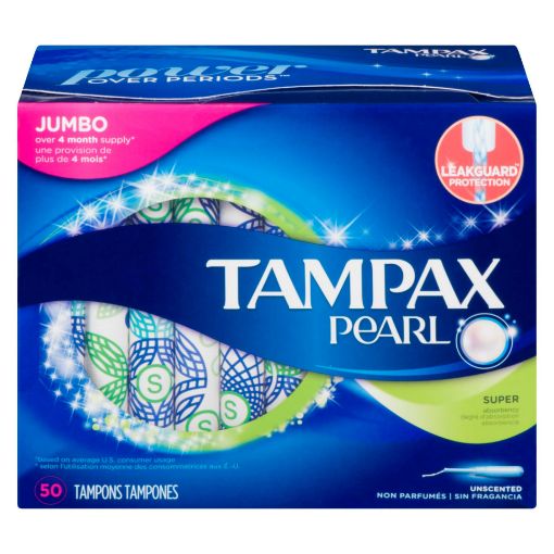Picture of TAMPAX PEARL TAMPONS - REGULAR 36S