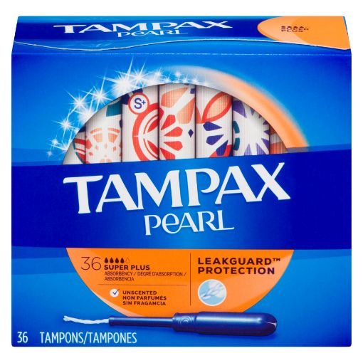 Picture of TAMPAX PEARL TAMPONS - SUPER PLUS 36S