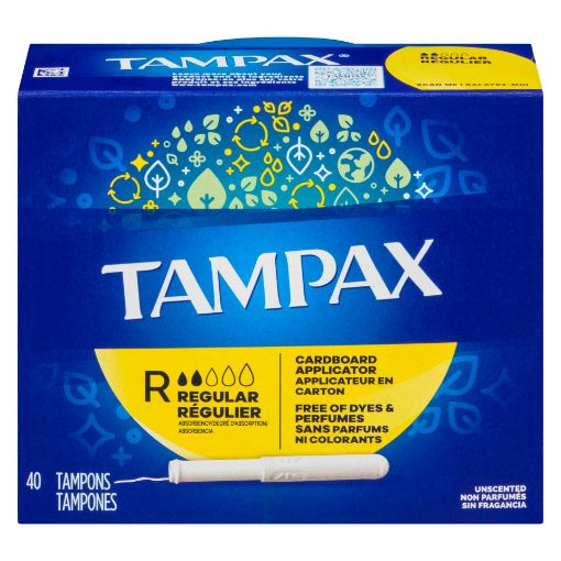 Picture of TAMPAX TAMPONS - REGULAR 40S