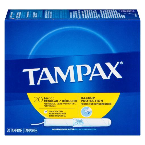Picture of TAMPAX TAMPONS - REGULAR 20S
