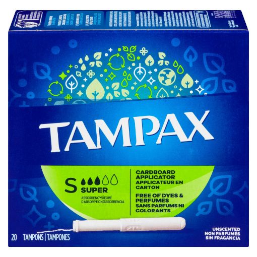 Picture of TAMPAX TAMPONS - SUPER 20S