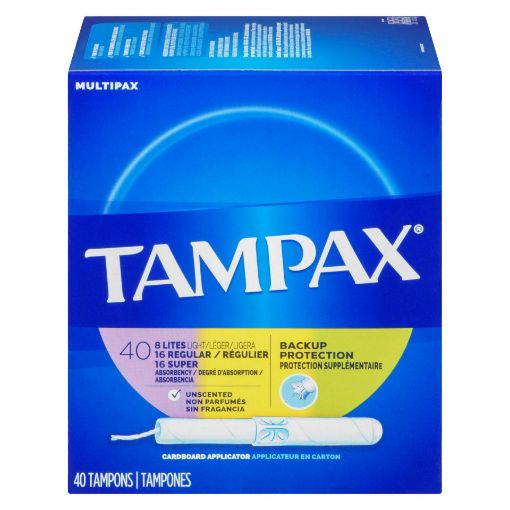 Picture of TAMPAX TAMPONS - MULTI PACK 40S                                            